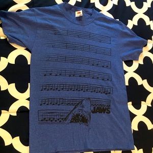 Jaws music theme tee 🦈